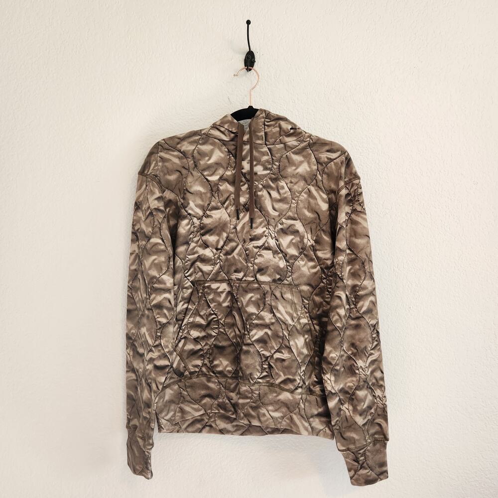 Rag & Bone Mens Size Small NY Army Photo Reel Quilted Hoodie